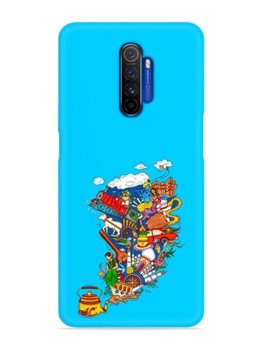 Vector Design Indian Snap Case for Realme X2 Pro Zapvi