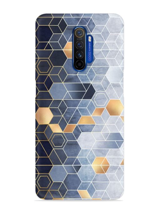 Geometric Abstraction Hexagons Snap Case for Realme X2 Pro Zapvi