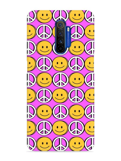 Smiley Face Peace Snap Case for Realme X2 Pro Zapvi