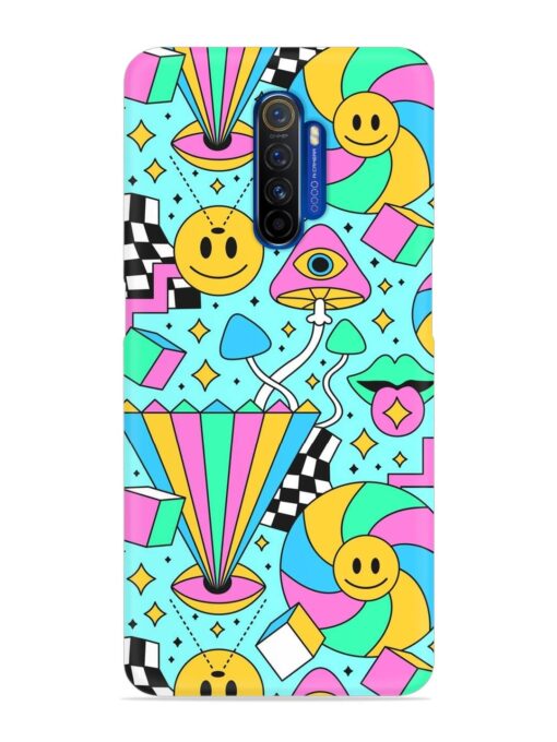 Trippy Rainbow 60S Snap Case for Realme X2 Pro Zapvi