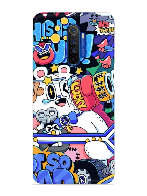 Universal Doodle Snap Case for Realme X2 Pro