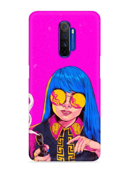 Aesthetic Anime Girl Snap Case for Realme X2 Pro Zapvi