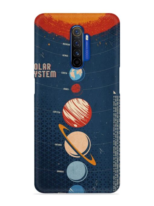 Solar System Vector Snap Case for Realme X2 Pro Zapvi