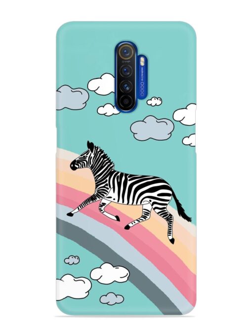 Running Zebra Snap Case for Realme X2 Pro Zapvi