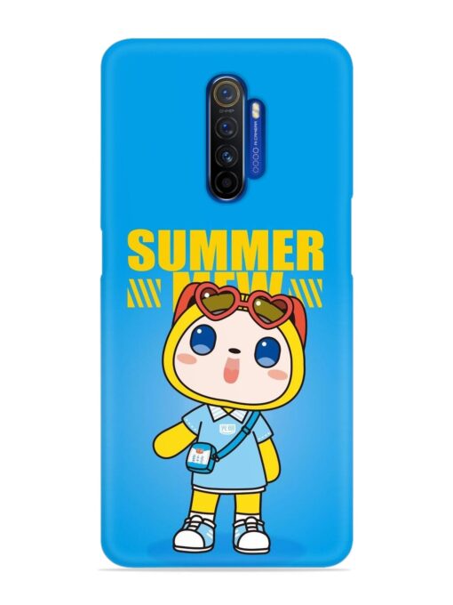 Summer Mew Cartoon Snap Case for Realme X2 Pro Zapvi