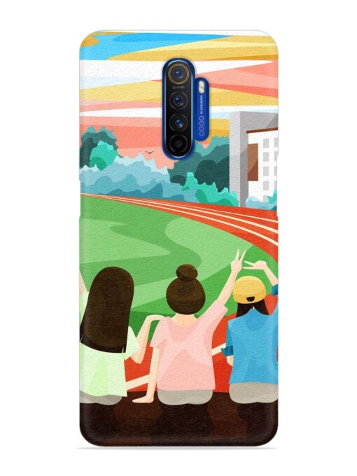 School Playground Snap Case for Realme X2 Pro Zapvi