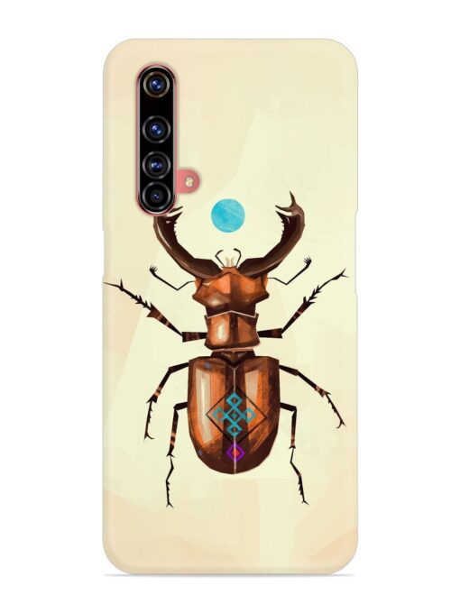 Stag Beetle Vector Snap Case for Realme X3 Zapvi