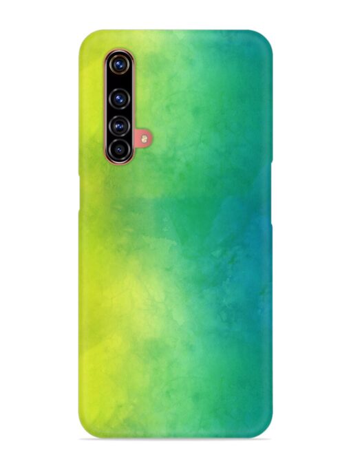 Yellow Green Gradient Snap Case for Realme X3 Zapvi