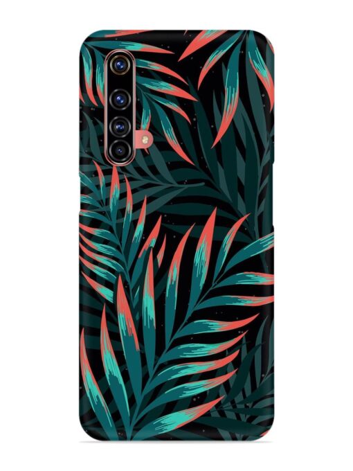 Green Leaf Art Snap Case for Realme X3