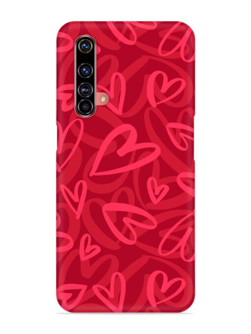 Seamless Romantic Pattern Snap Case for Realme X3 Zapvi