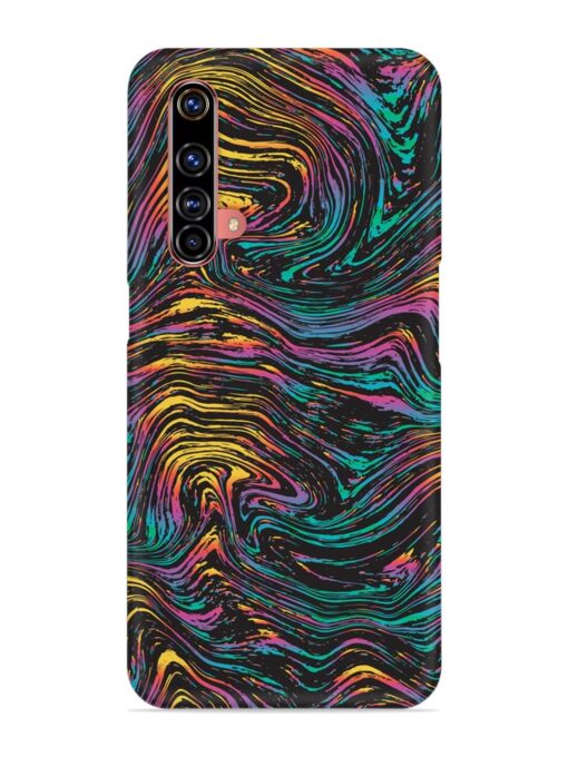 Abstract Liquid Colors Snap Case for Realme X3 Zapvi