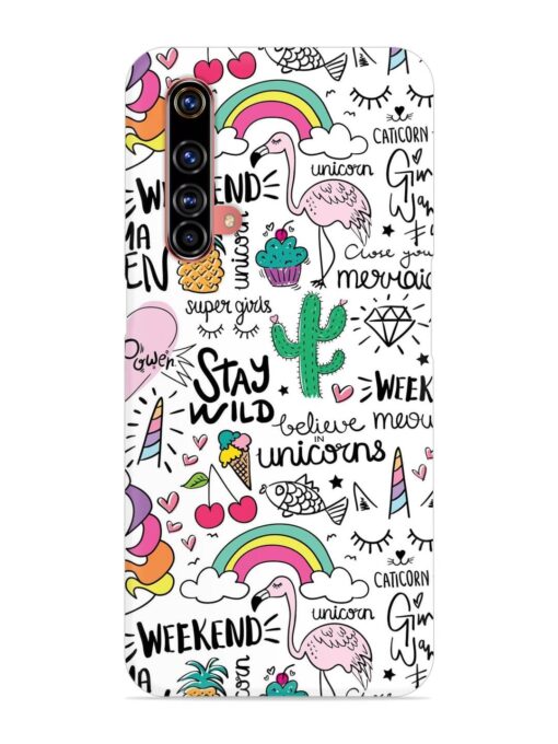 Unicorn Ice Cream Snap Case for Realme X3