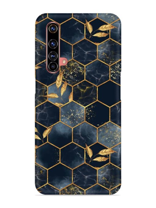 Marble Hexagon Seamless Snap Case for Realme X3 Zapvi