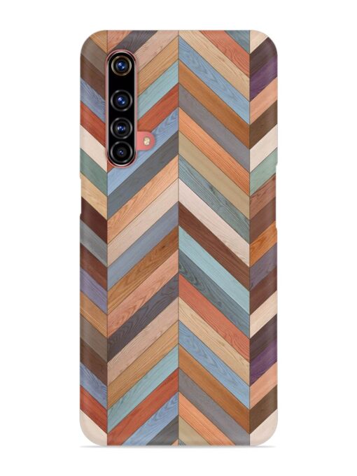 Seamless Wood Parquet Snap Case for Realme X3 Zapvi