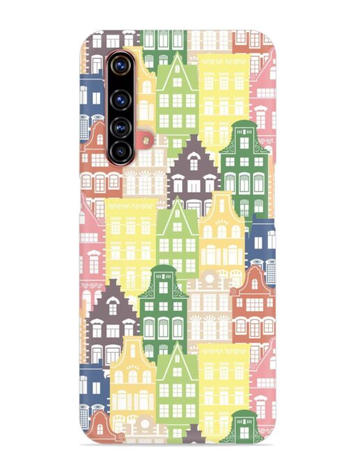 Seamless Shapes Pattern Snap Case for Realme X3 Zapvi