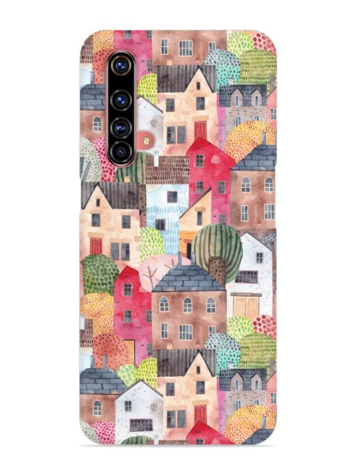 Abstract Seamless Pattern Snap Case for Realme X3 Zapvi