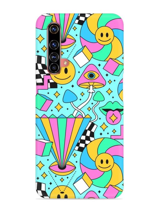 Trippy Rainbow 60S Snap Case for Realme X3