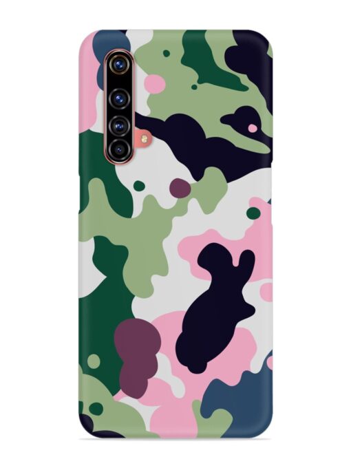 Seamless Funky Camouflage Snap Case for Realme X3