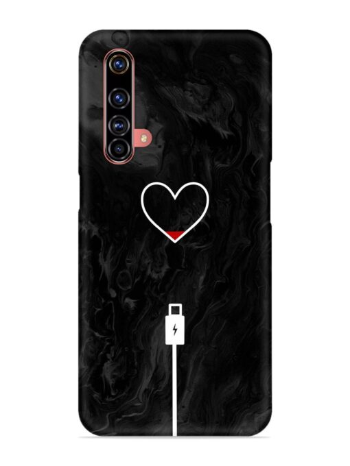 Heart Charging Vector Snap Case for Realme X3 Zapvi