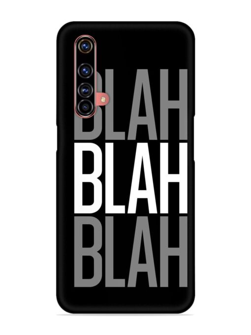 Blah Blah Blah Wallpaper Snap Case for Realme X3 Superzoom Zapvi