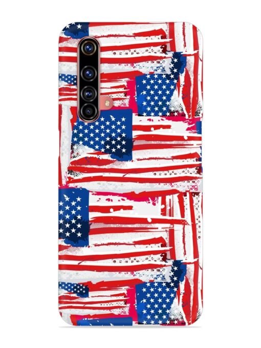 Usa Flag Seamless Snap Case for Realme X3 Superzoom