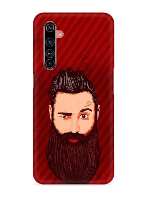 Beardo Man Snap Case for Realme X50 Pro Zapvi