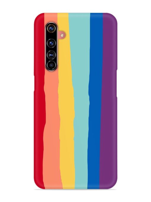 Rainbow Genuine Liquid Snap Case for Realme X50 Pro