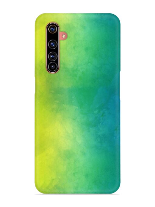 Yellow Green Gradient Snap Case for Realme X50 Pro