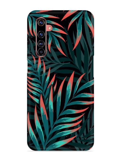 Green Leaf Art Snap Case for Realme X50 Pro