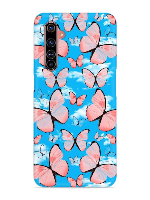 Seamless Pattern Tropical Snap Case for Realme X50 Pro