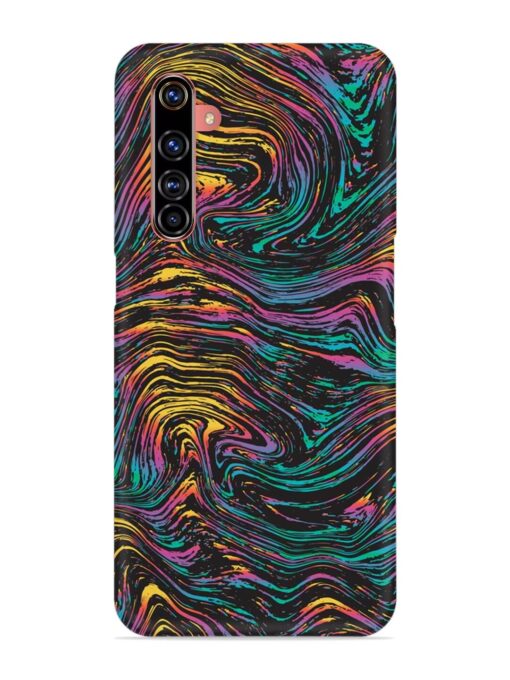 Abstract Liquid Colors Snap Case for Realme X50 Pro