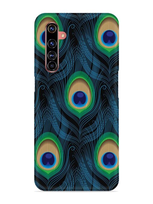 Seamless Pattern Peacock Snap Case for Realme X50 Pro