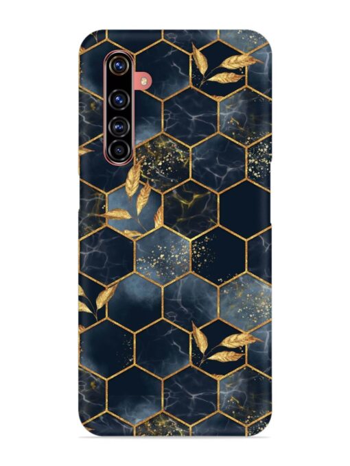 Marble Hexagon Seamless Snap Case for Realme X50 Pro