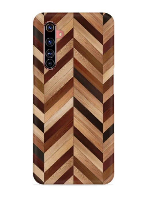 Seamless Wood Parquet Snap Case for Realme X50 Pro