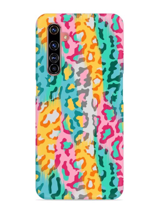 Seamless Vector Colorful Snap Case for Realme X50 Pro