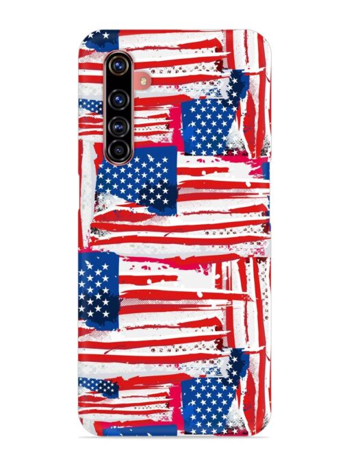 Usa Flag Seamless Snap Case for Realme X50 Pro