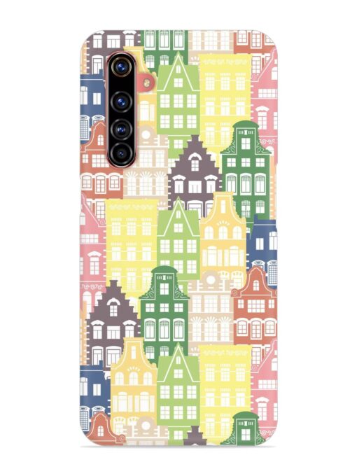 Seamless Shapes Pattern Snap Case for Realme X50 Pro