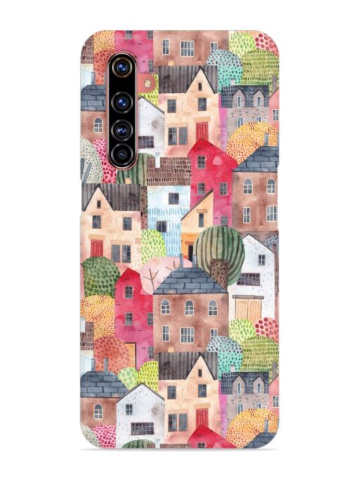 Abstract Seamless Pattern Snap Case for Realme X50 Pro