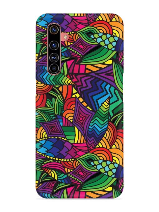 Abstract Multicolor Seamless Snap Case for Realme X50 Pro