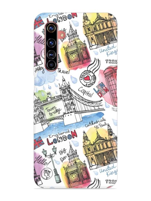 Vector London Landmark Snap Case for Realme X50 Pro