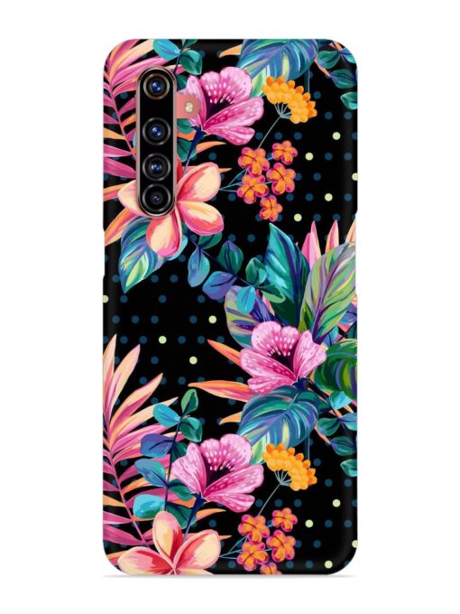 Seamless Floral Pattern Snap Case for Realme X50 Pro