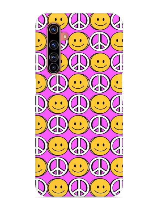 Smiley Face Peace Snap Case for Realme X50 Pro