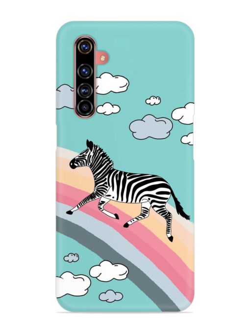 Running Zebra Snap Case for Realme X50 Pro Zapvi