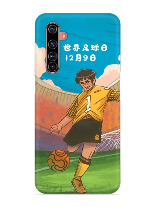 Soccer Kick Snap Case for Realme X50 Pro