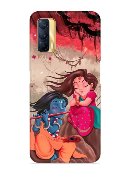 Radhe Krishna Water Art Snap Case for Realme X7 (5G)