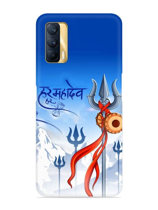 Har Har Mahadev Trishul Snap Case for Realme X7 (5G) Zapvi