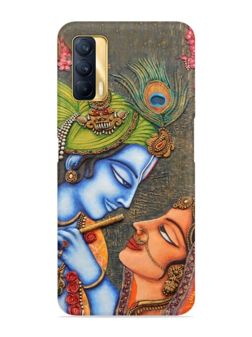 Lord Radha Krishna Flute Art Snap Case for Realme X7 (5G) Zapvi