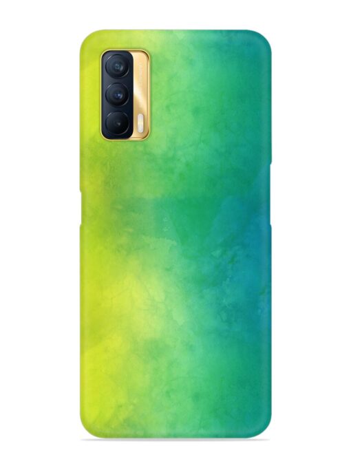 Yellow Green Gradient Snap Case for Realme X7 (5G) Zapvi