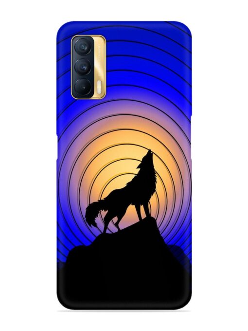 Fox Roaring Design Snap Case for Realme X7 (5G)