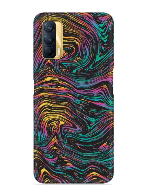 Abstract Liquid Colors Snap Case for Realme X7 (5G) Zapvi